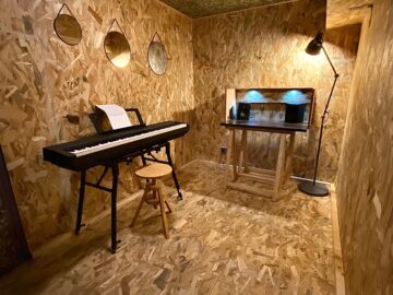 Cabine d'enregistrement